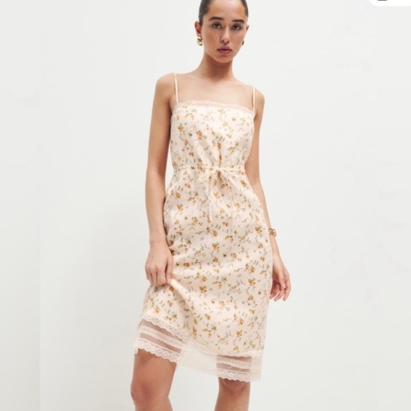 NWT reformation neena linen dress in Julius - Picture 1 of 8
